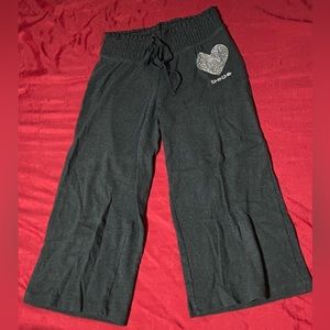 bebe S dark grey lounge | sweat pants